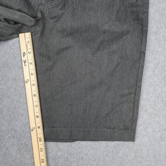 NWT Volcom Mens 29 Charcoal Gray Flat Front Chino Golf Shorts - Picture 12 of 15